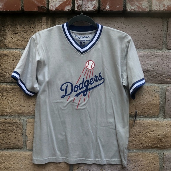 dodgers v neck jersey